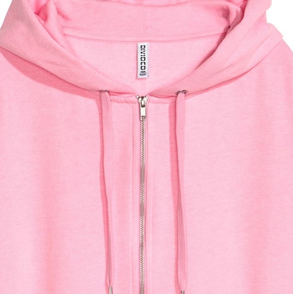 H&M Divided PINK MARL Oversized Hoodie - Picture 2 of 6
